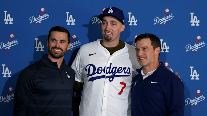 Los Angeles Dodgers Introduce Blake Snell
