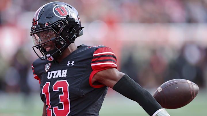 Utah Utes quarterback Nate Johnson. 