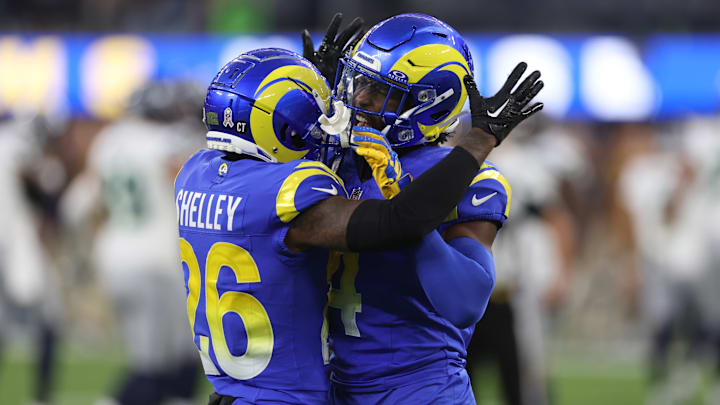 Seattle Seahawks v Los Angeles Rams, Duke Shelley, Jordan Fuller