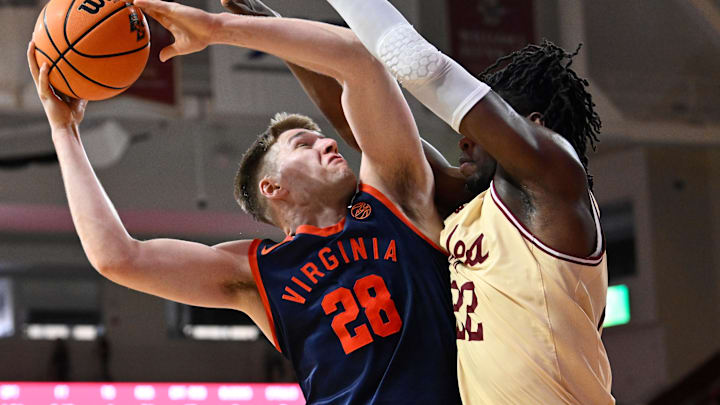 Virginia Cavaliers forward Thijs De Ridder