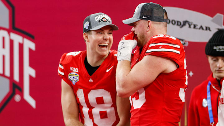 Will Howard QB and Jack Sawyer EDGE Ohio State