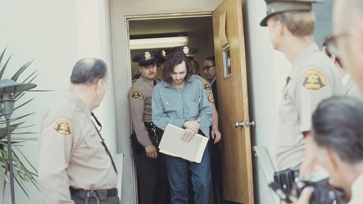Charles Manson at Court Hearing for Gary Hinman Murder Charles Manson at Court Hearing for Gary Hinman Murder