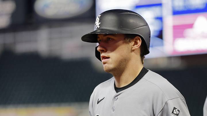 Sep 4, 2025; Minneapolis, Minnesota, USA; Chicago White Sox catcher Kyle Teel (8) celebrates his three-run home run against the Minnesota Twins in the seventh inning at Target Field. Mandatory Credit: Bruce Kluckhohn-Imagn Images Sep 4, 2025; Minneapolis, Minnesota, USA; Chicago White Sox catcher Kyle Teel (8) celebrates his three-run home run against the Minnesota Twins in the seventh inning at Target Field. Mandatory Credit: Bruce Kluckhohn-Imagn Images