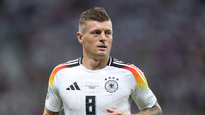 Toni Kroos avec sa sélection Toni Kroos avec sa sélection