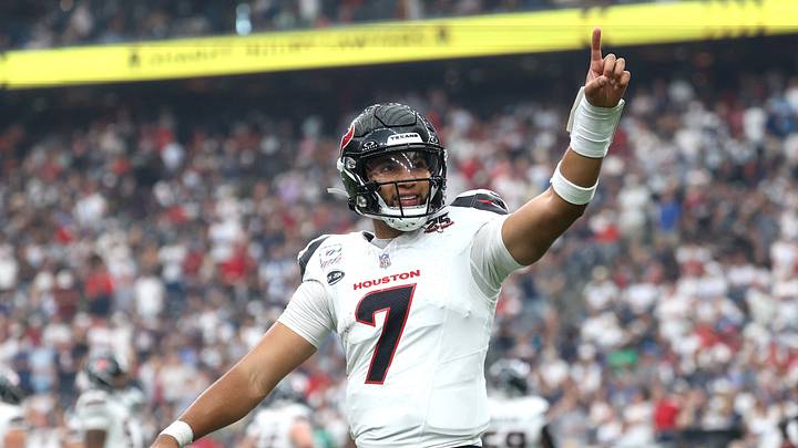 Houston Texans quarterback C.J. Stroud is a solid prop target in Week 6. Houston Texans quarterback C.J. Stroud is a solid prop target in Week 6.