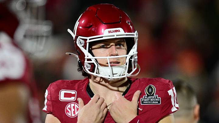 Oklahoma Sooners quarterback John Mateer Oklahoma Sooners quarterback John Mateer