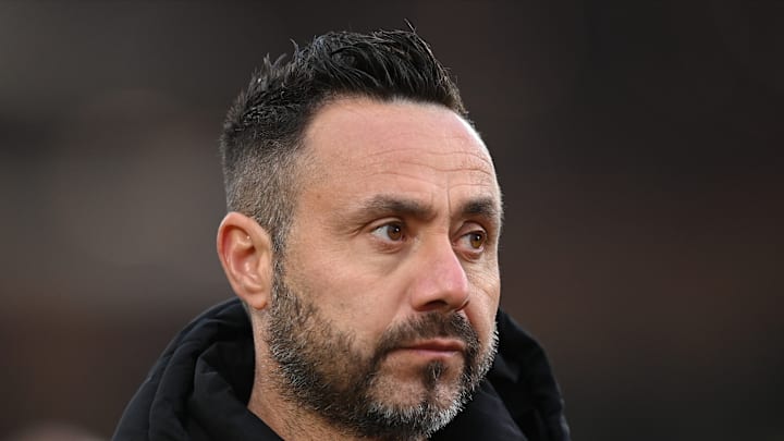 Roberto De Zerbi, entraîneur de l'Olympique de Marseille 