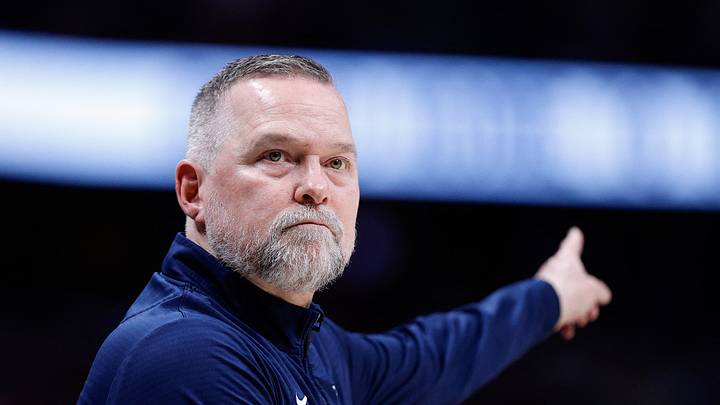 Apr 1, 2025; Denver, Colorado, USA; Denver Nuggets head coach Michael Malone in the second quarter against the Minnesota Timberwolves at Ball Arena. Mandatory Credit: Isaiah J. Downing-Imagn Images Apr 1, 2025; Denver, Colorado, USA; Denver Nuggets head coach Michael Malone in the second quarter against the Minnesota Timberwolves at Ball Arena. Mandatory Credit: Isaiah J. Downing-Imagn Images