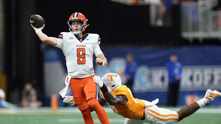 Syracuse football had a shot to make it a one-score game late. But No. 24 Tennessee punched the Orange in the mouth.