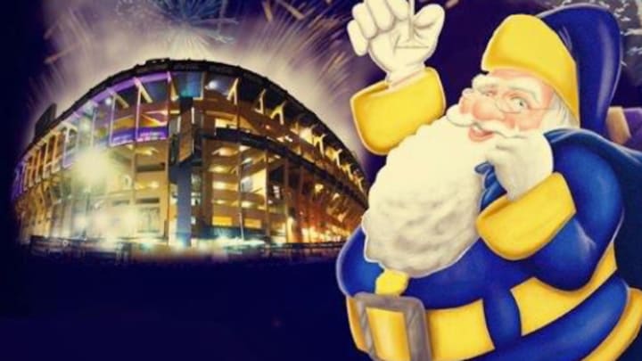 Estas Navidades Papá Noel se viste de azul y oro