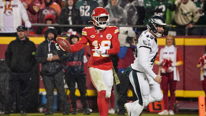 Kadarius Toney is among several Chiefs on thin ice entering the 2024 NFL Draft