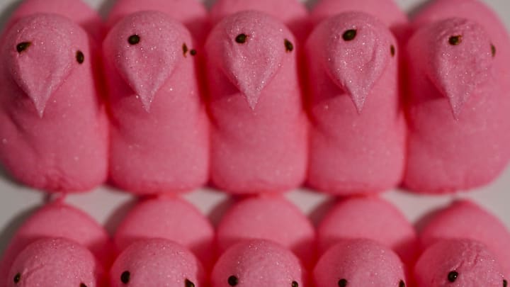 Some colored Peeps contain controversial red dye No. 3