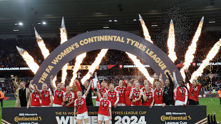 Arsenal are the reigning League Cup champions Arsenal are the reigning League Cup champions