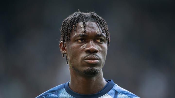 Yves Bissouma at St James' Park on Sunday