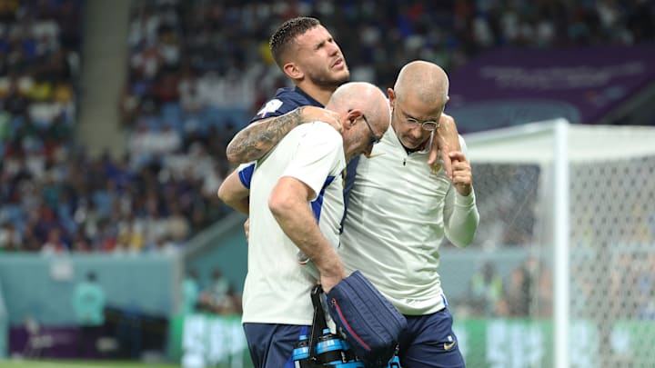 Lucas Hernandez hat sich das Kreuzband gerissen Lucas Hernandez hat sich das Kreuzband gerissen