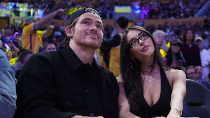 Justin Herbert and Madison Beer Justin Herbert and Madison Beer