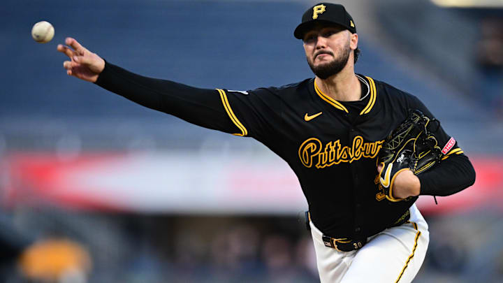 Pittsburgh Pirates starting pitcher Paul Skenes is a solid prop target on Monday.
