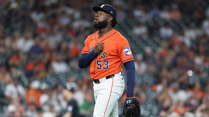 Houston Astros starting pitcher Cristian Javier (53). Mandatory Credit: Troy Taormina-Imagn Images Houston Astros starting pitcher Cristian Javier (53). Mandatory Credit: Troy Taormina-Imagn Images
