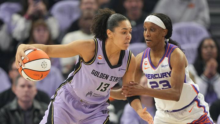 Golden State Valkyries forward Janelle Salaun is a solid prop target on Tuesday. Golden State Valkyries forward Janelle Salaun is a solid prop target on Tuesday.