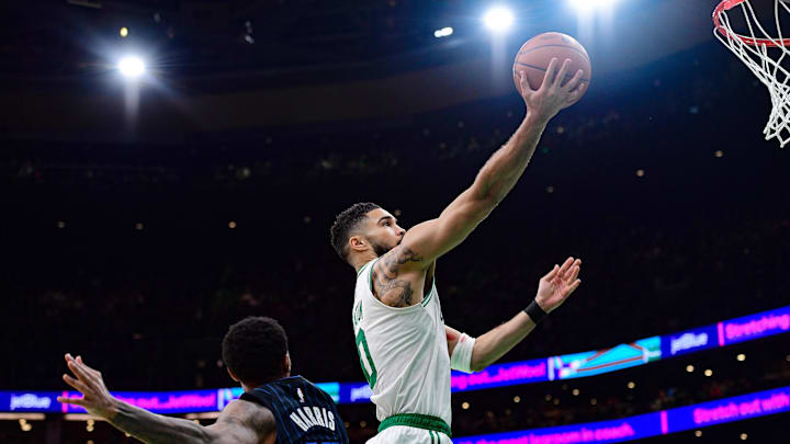 Boston Celtics star Jayson Tatum has gone to the playoffs in all eight seasons of his professional career.