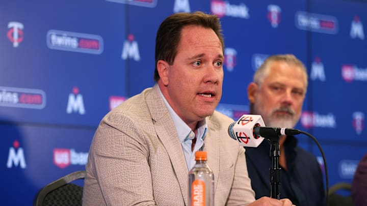 Minnesota Twins Introduce Manager Derek Shelton Minnesota Twins Introduce Manager Derek Shelton