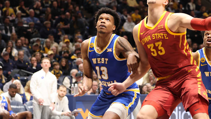 West Virginia University forward Amani Hansberry