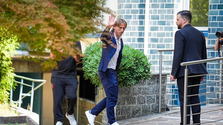 AC Milan New Signing Luka Modric Medical Tests AC Milan New Signing Luka Modric Medical Tests