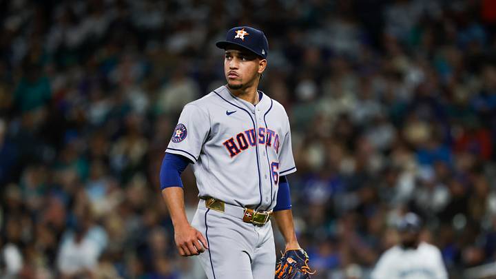 Houston Astros relief pitcher Miguel Ullola (66). Mandatory Credit: Joe Nicholson-Imagn Images