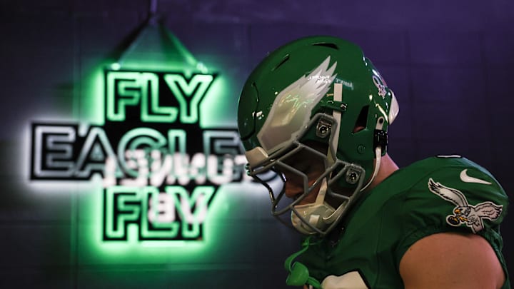 Jan. 4, 2026; Philadelphia, Pennsylvania, USA; Philadelphia Eagles cornerback Cooper Dejean walks from the tunnel before action against the Washington Commanders at Lincoln Financial Field.