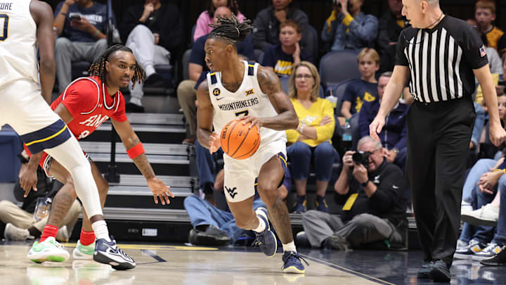 West Virginia University guard Javon Small