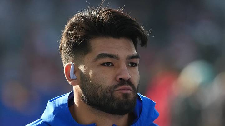 Los Angeles Rams wide receiver Puka Nacua practices