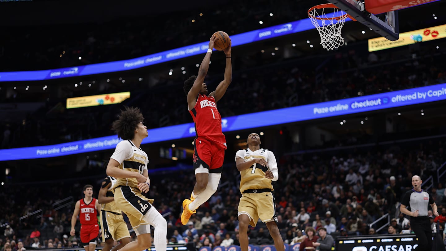 Amen Thompson Has Exceeded the Rockets' expectations and is Only Getting Better