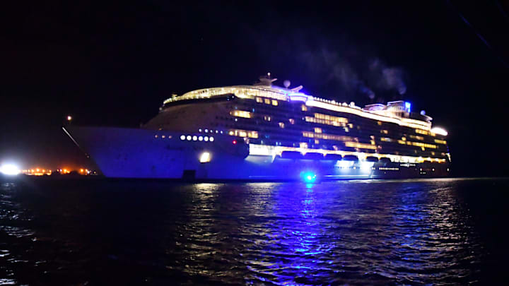 Royal Caribbean   s Allure of the Seas arrived at Port Canaveral early Wednesday morning, docking at