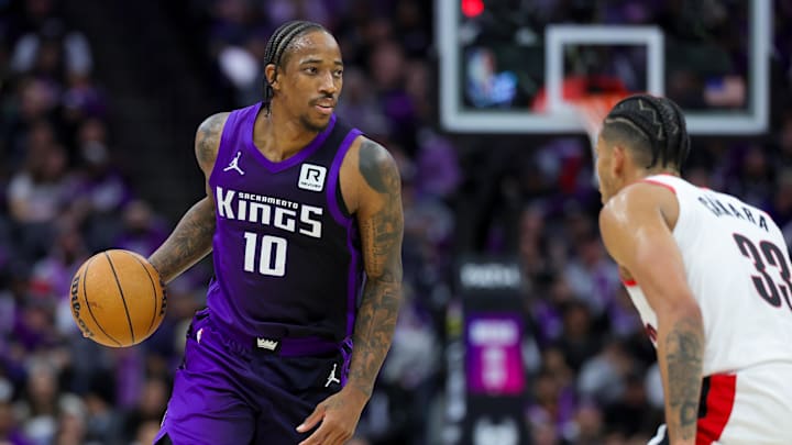 Sacramento Kings forward DeMar DeRozan.