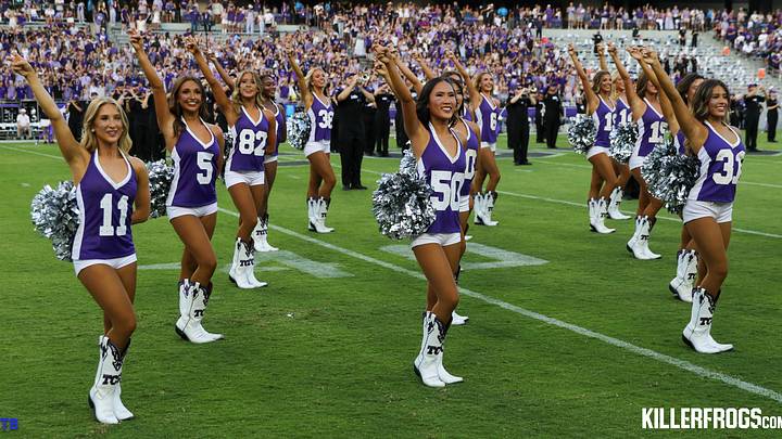 TCU Show Girls perform in week 3, 2026, TCU vs Arkansas State TCU Show Girls perform in week 3, 2026, TCU vs Arkansas State