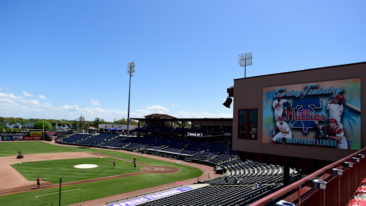 BayCare Ballpark, the Philadelphia Phillies' spring training home in Clearwater, Florida