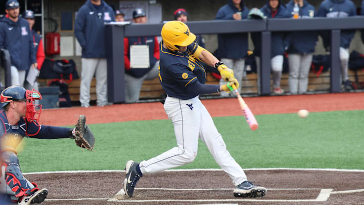 West Virginia University infielder Brodie Kresser