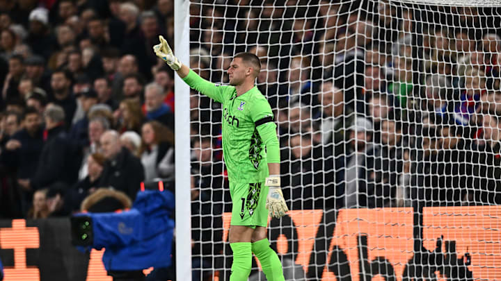 Sam Johnstone in action against Spurs