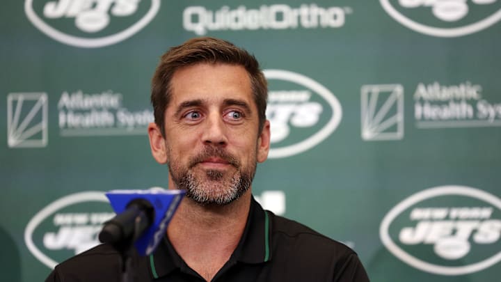 New York Jets Introduce Quarterback Aaron Rodgers