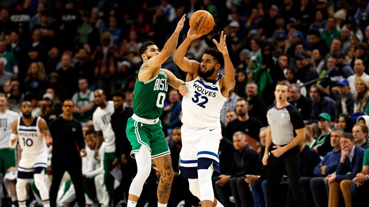 Boston Celtics v Minnesota Timberwolves