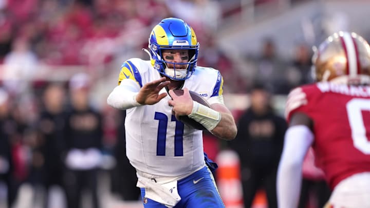 Los Angeles Rams quarterback Carson Wentz