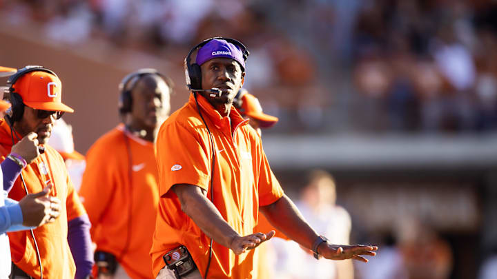 Clemson Tigers defensive tackles coach Nick Eason will need a big offseason through the transfer portal to fill needs.