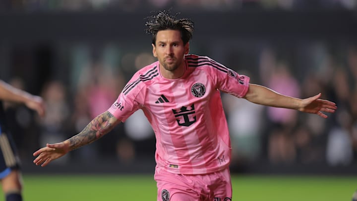 Lionel Messi scored two minutes after he entered the match against the Philadelphia Union on Saturday 