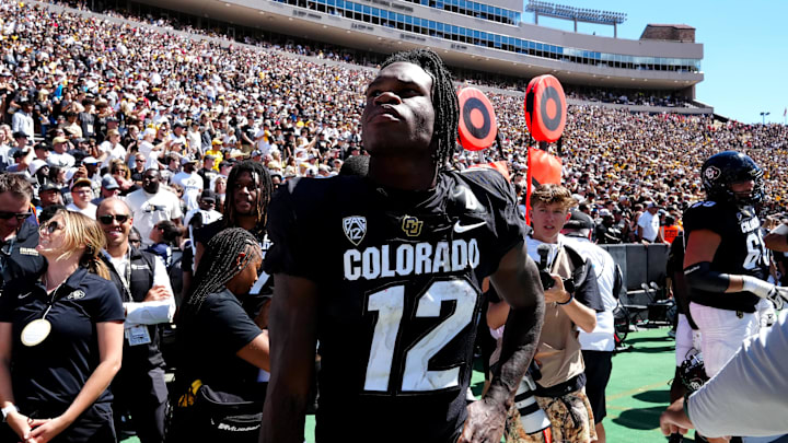 Colorado Buffaloes cornerback Travis Hunter