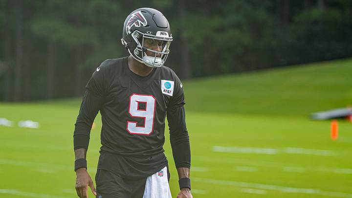 Atlanta Falcons quarterback Michael Penix Jr 