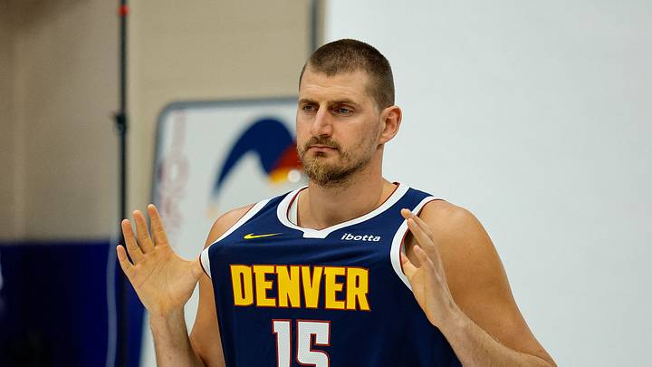 Sep 28, 2026; Denver, CO, USA; Denver Nuggets center Nikola Jokic (15) during media day at Ball Arena. Mandatory Credit: Isaiah J. Downing-Imagn Images Sep 28, 2026; Denver, CO, USA; Denver Nuggets center Nikola Jokic (15) during media day at Ball Arena. Mandatory Credit: Isaiah J. Downing-Imagn Images