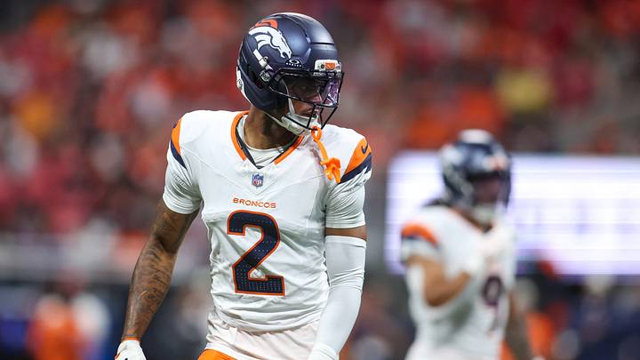 Denver Broncos cornerback Pat Surtain II. Denver Broncos cornerback Pat Surtain II.