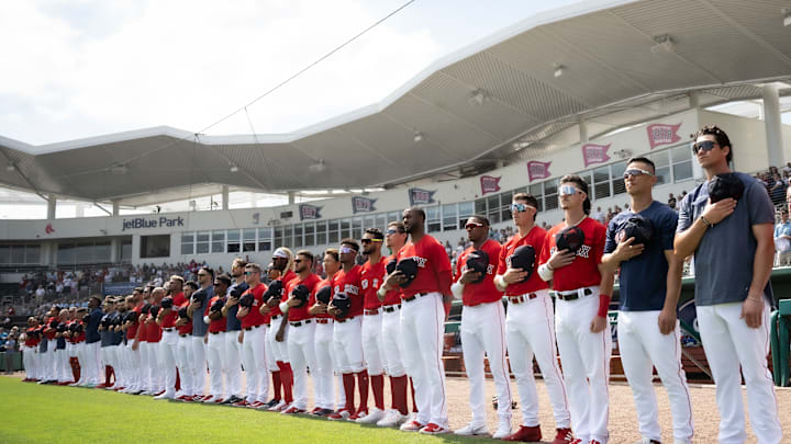 Northeastern Huskies v Boston Red Sox