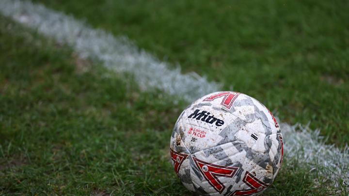 The official FA Cup ball 