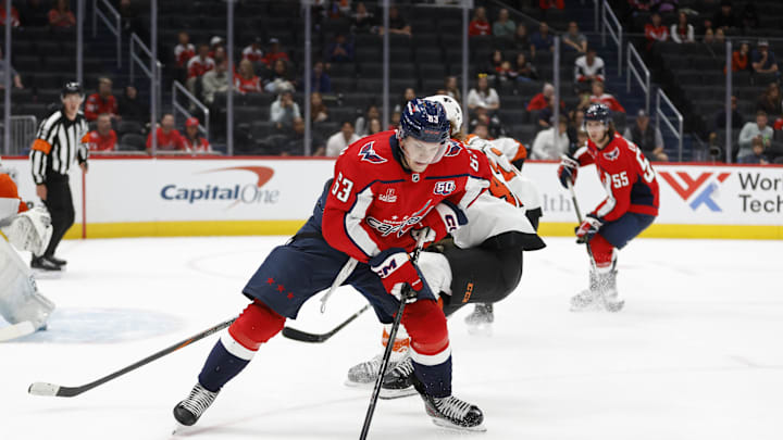 Ivan Miroshnichenko, Washington Capitals Mandatory Credit: Geoff Burke-Imagn Images